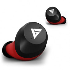 Deals, Discounts & Offers on Headphones - Boult Audio AirBass TrueBuds Truly Wireless Bluetooth in Ear Earbuds with Mic (Red)