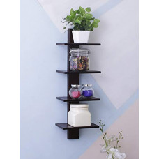 Deals, Discounts & Offers on Furniture - Home Sparkle 4 Tier Rack Engineered Wood (Brown)