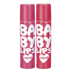 Deals, Discounts & Offers on Beauty Care - Maybelline New York Baby Lips Cherry Crush & Baby Lips Berry Crush, Red, 31.2 g (Pack of 2)