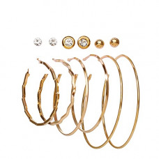 Deals, Discounts & Offers on Women - Shining Diva Fashion Latest Stylish 6-20 Pairs Combo Earrings For Women and Girls