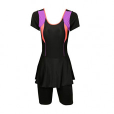 Deals, Discounts & Offers on Women - [Size XL] LYCOT -Ladies Half Sleeve Frock + Cycling Pattern-2