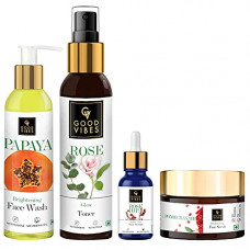 Deals, Discounts & Offers on Beauty Care - Good Vibes Brightening Skincare Routine Combo
