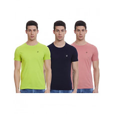 Deals, Discounts & Offers on Men - [Size L] Cazibe Men's Plain Regular Fit T-Shirt