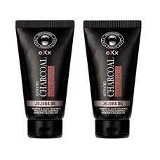 Deals, Discounts & Offers on Beauty Care - eXx Activated Charcoal facewash, 200 gm (PACK OF 2) | Acne and Oil control | Goodness of Jojoba Oil