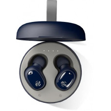 Deals, Discounts & Offers on Headphones -  Zebronics Zeb-Sound Bomb 1 TWS Earbuds with BT5.0, Up to 12H Playback, Touch Controls, Voice Assistant, Splash Proof with Type C Portable Charging Case (Blue)