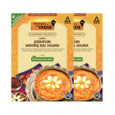 Deals, Discounts & Offers on  - Kitchens of India Dessert - Jodhpuri Moong Dal Halwa 2 x 250g
