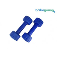 Deals, Discounts & Offers on  - Tribe Young Neoprene Dumbells Pair, Blue