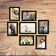 Deals, Discounts & Offers on  - AG Crafts 7 - Wall Collage Photo Frames (5