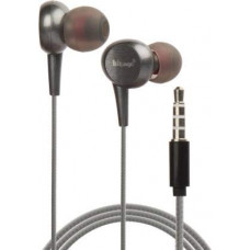 Deals, Discounts & Offers on Headphones - HITAGE Earphones HB-131+ Headphones Earplugs Headset High Definition Sound Deep Extra Bass Wired Earphone with in-line Mic Wide Compatibility Tangle Free Cable (Black)