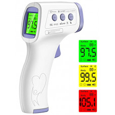 Deals, Discounts & Offers on  - Carent HTD8813C Digital Non Contact Infrared Forehead Laser Gun Thermometer