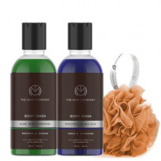 Deals, Discounts & Offers on Beauty Care - The Man Company Body Wash ( BUY 1 GET 1 FREE ) with Patchouli & Sea Salt | Aloe Vera & Matcha | SLS & Paraben Free