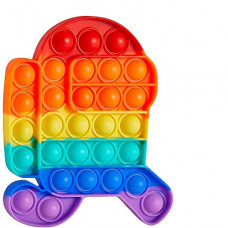Deals, Discounts & Offers on  - Kiddie Galaxia Running Robot Poppet Pop It Fidget Toys, Push Pop Bubble Fidget Sensory Toy