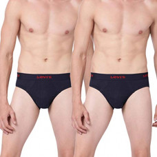 Deals, Discounts & Offers on Men - [Size L] Levis Mens 100% Cotton 100 CA Solid Neo Brief Snug Fit (Pack of 2)