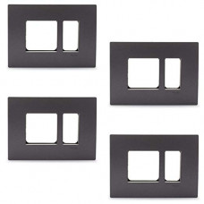 Deals, Discounts & Offers on Home Improvement - Schneider Electric Opale-3 Module Grid and Cover Plate, Lavender Passion (Pack of 4)