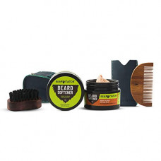 Deals, Discounts & Offers on Health & Personal Care - Beardinator 3 in 1 Beard Softener For Men (45 GM) and Pocket Beard Comb & Brush Combo Kit