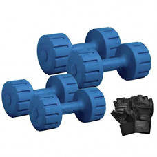 Deals, Discounts & Offers on  - Fitmax DM PVC 1KG + 2KG Combo 166 PVC Fixed Weight Dumbbell (6kg) (Multicolor)