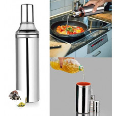 Deals, Discounts & Offers on  - Jini Collection Oil Dispenser Bottle 1 Litre, Stainless Steel Cooking Oil Bottle, Oil Container Steel with Nozzle, Dust & Leak Proof Oil Containers