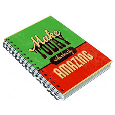 Deals, Discounts & Offers on Stationery - Paper Plane Design Inspirational Thoughts A5 Size Notebook For School/College/Office