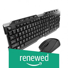 Deals, Discounts & Offers on  - (Renewed) Quantum QHM7710 Multimedia Combo Wired USB Multi-Device Keyboard (Black)