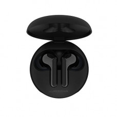 Deals, Discounts & Offers on Headphones - LG Tone Free HBS-FN4 True Wireless Bluetooth Earbuds - Prestigious British Meridian Sound, Noise Isolation, Wireless Headphones with 2 mics, IPX4 Water Resistance, Total 18 Hours Battery Life(Black)