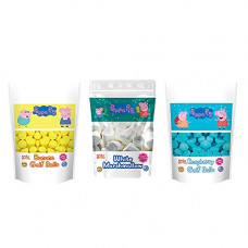 Deals, Discounts & Offers on  - Fini KANTAN PP Raspberry, Banana & White Marshmallow Golf Balls, Multi, Vanilla, 150 g Each, 450 g