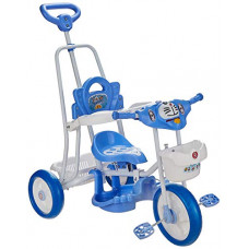 Deals, Discounts & Offers on  - Toyzone - 92599 Doreamon Baby Tricycle 3 in 1- Blue;White