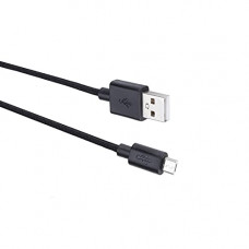 Deals, Discounts & Offers on  - Croma Braided 2.4A Fast charge 1.2m Micro USB sync and charge cable, Made in India, 480Mbps Data transfer rate, Tested Durability with 8000+ bends (12 months warranty)(CRCMA0104sMU12, Black)