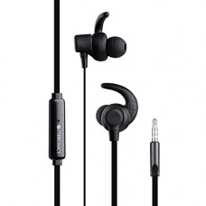 Deals, Discounts & Offers on Headphones - ZEBRONICS Zeb-Petal Wired Earphone with Mic (Black)