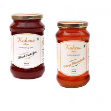 Deals, Discounts & Offers on  - Kohena Agro Jam Combo (Mixed Fruit+ Orange Marmalade)(500Gms*2)