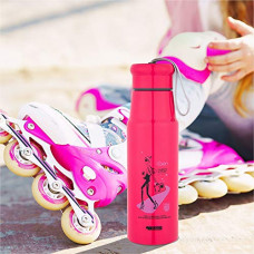 Deals, Discounts & Offers on  - DUBBLIN My Tube Premium Stainless Steel Double Wall Vacuum Insulated BPA Free Water Bottle, Sports Thermos Flask Keeps Hot 12 Hours, Cold 24 Hours (Pink 600 ML)