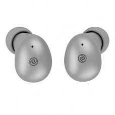 Deals, Discounts & Offers on Headphones - Noise Beads TWS Earbuds with Longest Playtime in Single Charge, Metallic Finish, HyperSync Technology, Full Touch Controls (Grey Silver)