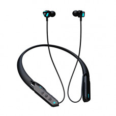 Deals, Discounts & Offers on Headphones - Noise Combat with Ultra Low Latency, ENC with Dual mic, Super-Fast Charging and Breathing LED Lights; Bluetooth Headset (Thunderblack)