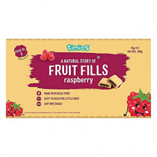 Deals, Discounts & Offers on  - Timios Fruit Fills Soft Baked Fruit Bars- Raspberry | Made with Real Fruits and Organic Whole Grains | Pack of 8 | 200g