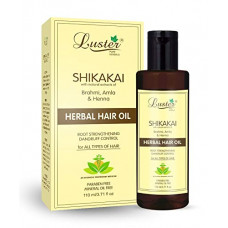 Deals, Discounts & Offers on Beauty Care - Luster Shikakai Herbal Hair Oil | Root Strengthening & Dandruff Control Hair Oil | Hair oil growth
