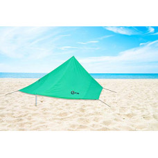 Deals, Discounts & Offers on  - QLine Polyester CMP-05 Waterproof Portable Beach Shade & Sun Shelter, Sunshade Tent, (Multi) Quality Assurance