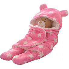 Deals, Discounts & Offers on Baby Care - Cutieco Luxury Series Super Soft Fabric Baby Wrapper, Pink