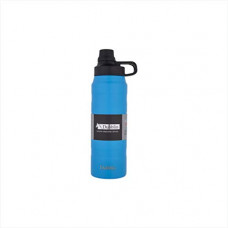 Deals, Discounts & Offers on  - Dubblin Roman Stainless Steel Double Wall Vacuum Insulated BPA Free Water Bottle with Anti Skid Bottom & Leak Proof Lid, Sports Thermos Flask Keeps Hot 12 Hours, Cold 24 Hours (Blue 600 ML)