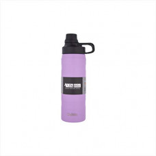 Deals, Discounts & Offers on  - Dubblin Roman Stainless Steel Double Wall Vacuum Insulated BPA Free Water Bottle with Anti Skid Bottom & Leak Proof Lid, Sports Thermos Flask Keeps Hot 12 Hours, Cold 24 Hours (Violet 600 ML)