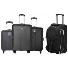 Deals, Discounts & Offers on  - Safari ARC Polyester 55 cms Black Travel Duffle (ARC55RLBLK)