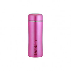 Deals, Discounts & Offers on  - DUBBLIN Micky Premium Stainless Steel Double Wall Vacuum Insulated BPA Free Water Bottle, Sports Thermos Flask Keeps Hot 6 Hours, Cold 12 Hours (Pink 260 ML)