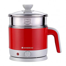Deals, Discounts & Offers on  - (Renewed) Wonderchef - 63152931 Luxe Multicook 1.2 L Kettle, Red