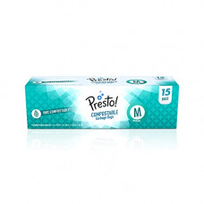 Deals, Discounts & Offers on  - Amazon Brand - Presto! Compostable Garbage Bags, Medium - 15 bags/roll