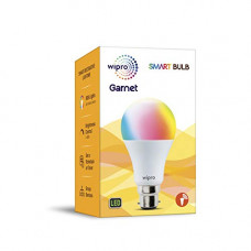 Deals, Discounts & Offers on  - [Select User] Wipro 9W B22 LED Multicolor WiFi Smart Bulb, (NS9200)