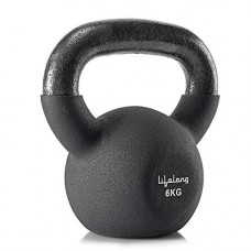 Deals, Discounts & Offers on  - Lifelong Neoprene Cast Iron Kettlebell For Gym and Workout Black (6kg-16kg)