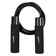 Deals, Discounts & Offers on Accessories - AmazonBasics Cylinder Jump Rope, Black
