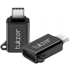 Deals, Discounts & Offers on  - Tukzer USB C to USB Adapter, Thunderbolt 3/Type-C to USB 3.0 Adapter For Laptops, OTG Adapter