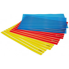 Deals, Discounts & Offers on  - Amazon Brand - Solimo PVC Fridge Multipurpose Mat, Lines, Set of 6, Blue, Yellow and Red