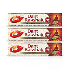 Deals, Discounts & Offers on Personal Care Appliances - Dabur Dant Rakshak Gum Care Tooth Paste - 32 Ayurvedic Herbs - 175 Grams (Pack Of 3)