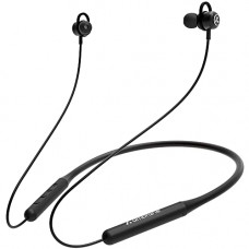 Deals, Discounts & Offers on Headphones - Ambrane BassBand Beat Wireless Earphones with Bluetooth V5.0, 9Hrs Playtime, Boosted Bass with HD Audio, IPX4 Waterproof, in-Line Mic and Control Buttons (Black)