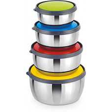 Deals, Discounts & Offers on  - Classic Essentials Stainless Steel Bowl Set, 4-Pieces